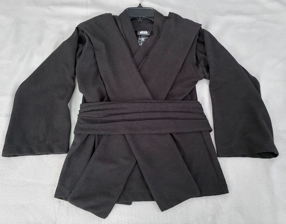 Disney Star Wars Galaxy's Edge Black Jedi/Sith Tunic YOUTH Size Medium